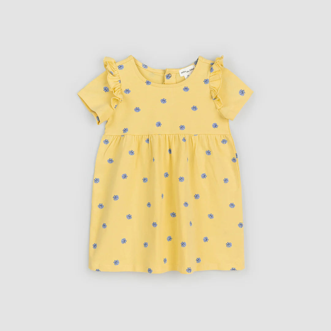 mustard jersey dress Bobi Ribbed Jersey Dress In Honey Mustard - 58% Off
